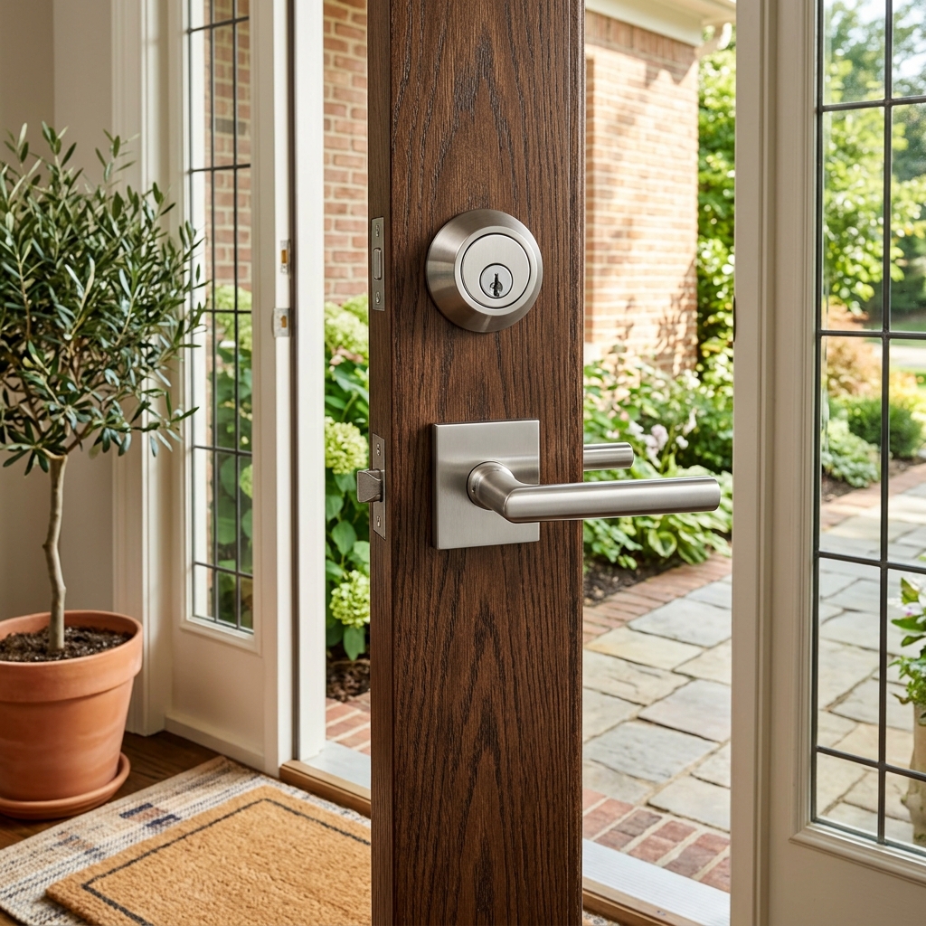 Residential Locksmith Beverly front door latch service
